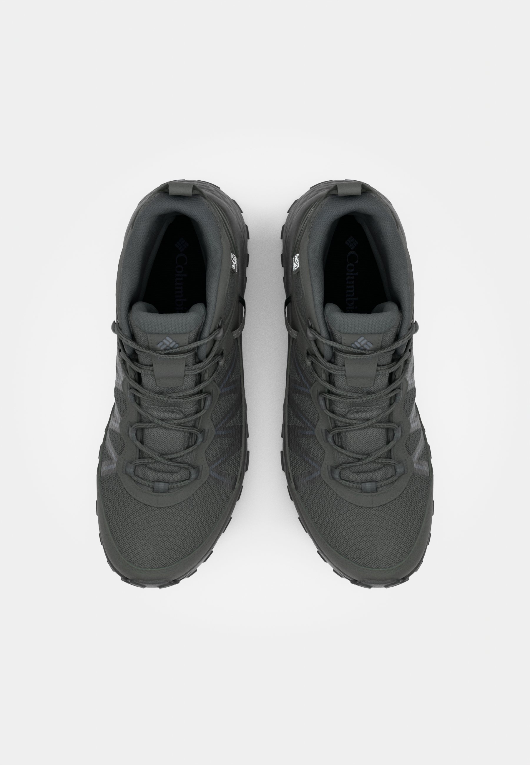 Columbia PEAKFREAK RUSH MID - Túracipő - fekete/cápakék