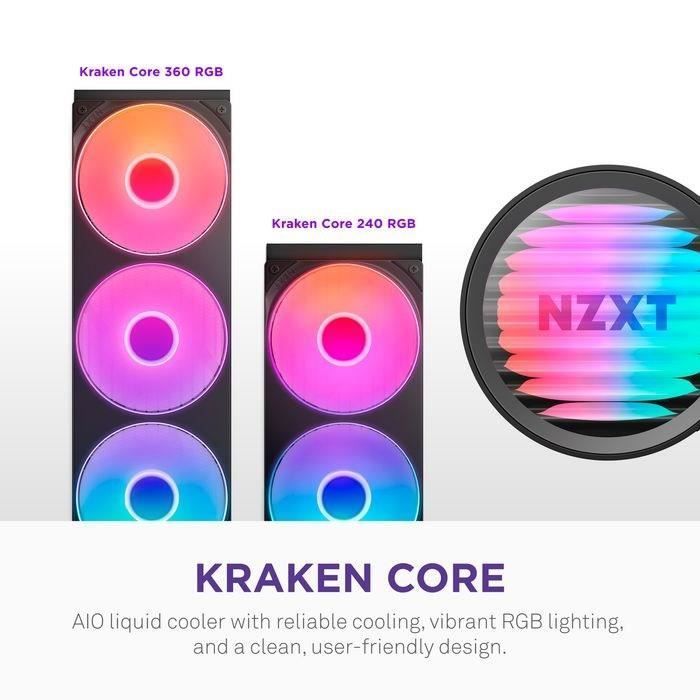 NZXT - Kraken Core RGB - RL-KR24C-B1 - Watercooling - 240mm