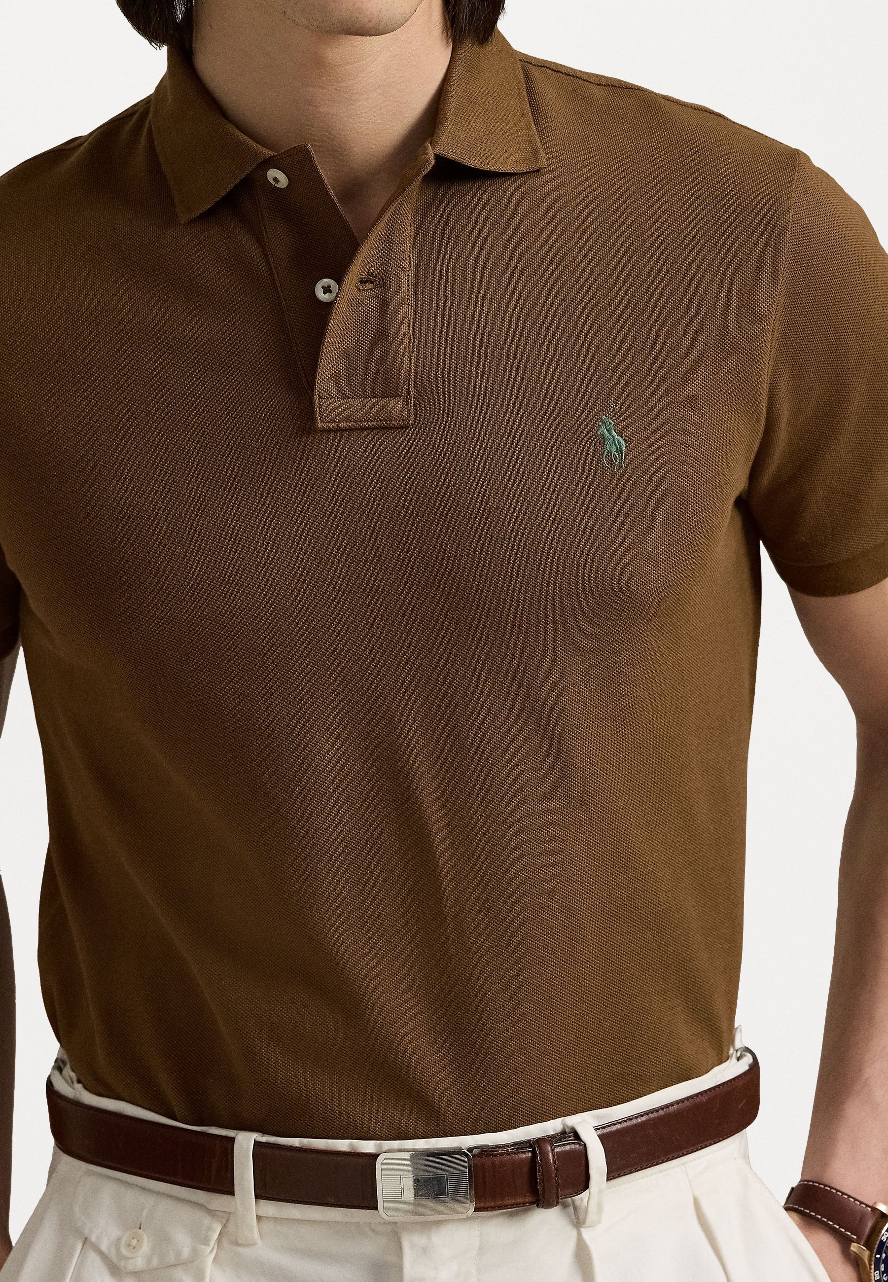 Polo Ralph Lauren Polo shirt met korte mouwen - naturel bruin