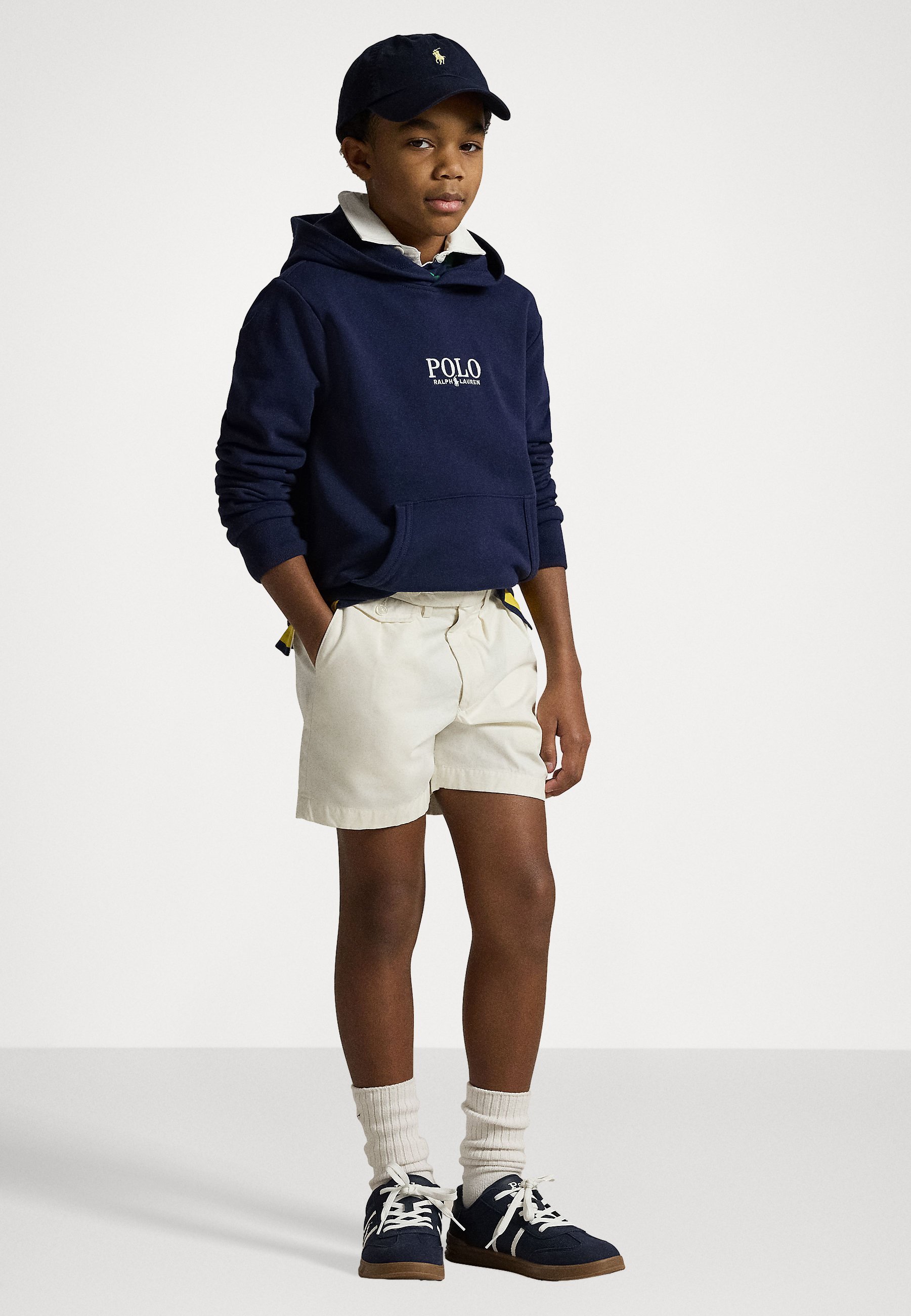 Polo Ralph Lauren LOGO FRENCH TERRY HOODIE - Hoodie - verfijnd marineblauw