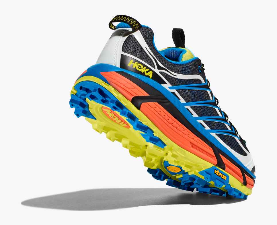 HOKA Mafate Three2 Black/Diva Blue