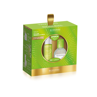 Bioderma Coffret Sebium Misellivesi H2O-seerumi 30 ml 100 ml 30 ml 100 ml
