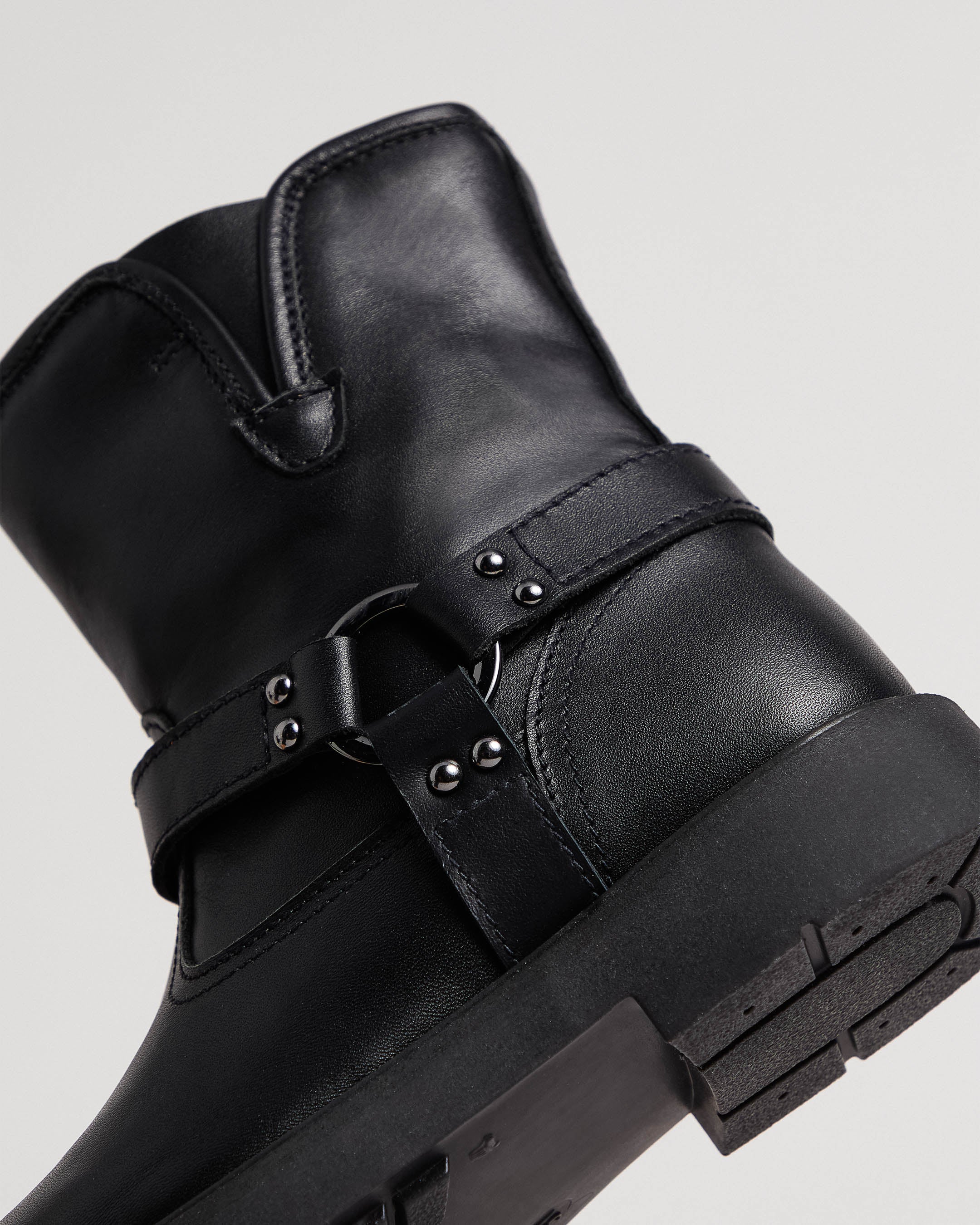  Teini-ikäisten tyttöjen nahkaiset nilkkurit