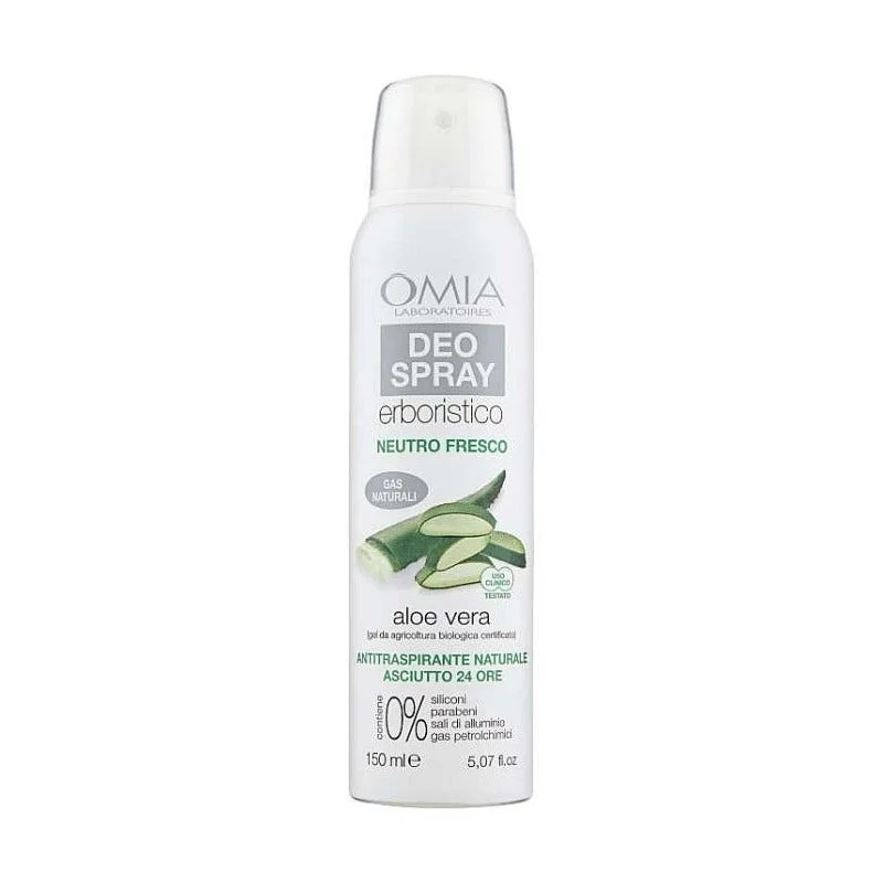 Déodorant en spray OMIA Herbal à l'aloe vera 150 ml