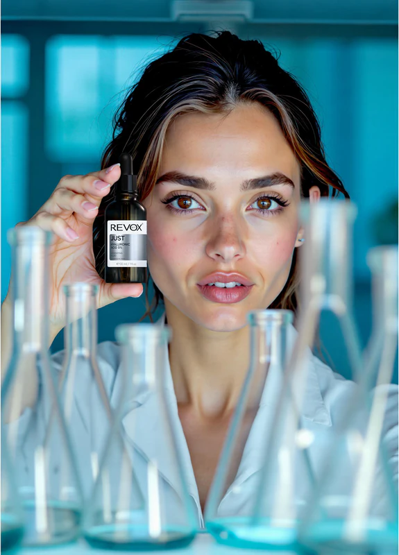 Revox B77 JUST Hyaluronic Acid 5% hydraterende vloeistof voor gezicht en hals