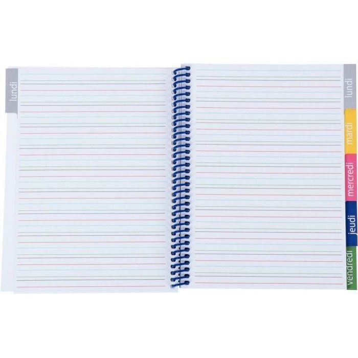 Dyslexia-friendly notebook, 17 x 22 cm