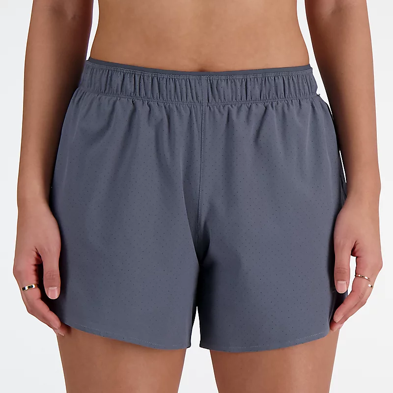 Shorts femininos RC de 5 polegadas - GRAFITE