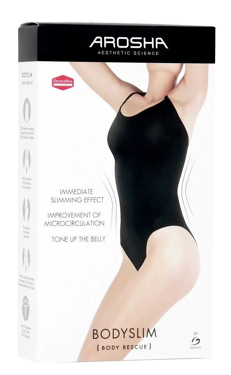 Arosha By BeGood Wyszczuplająco-modelujące body, Rozmiar S (34-36)