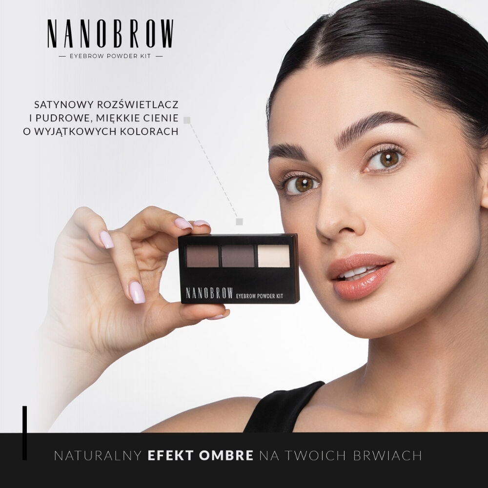 Kit de polvo para cejas Nanobrow