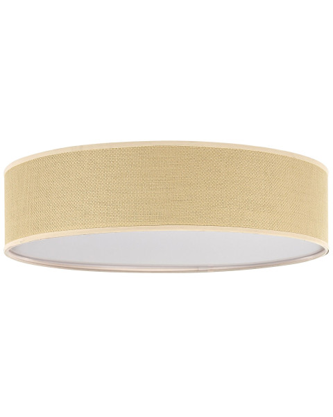 Lampa sufitowa okrągła 60 cm pleciona plafon