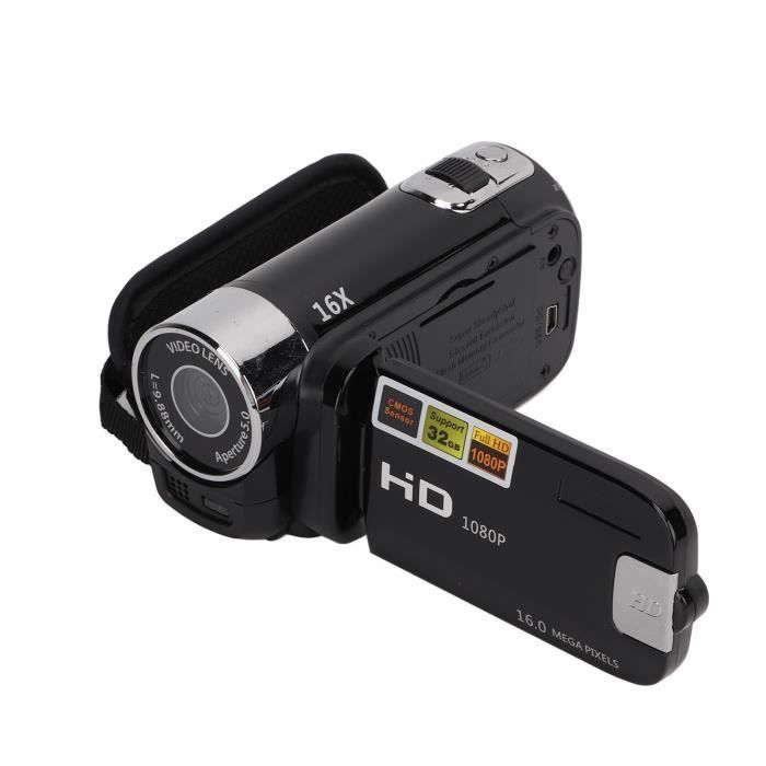 Caméscope numérique - SONEW - 1080P - Zoom 16x - Flash intégré - Écran 2,7 pouces