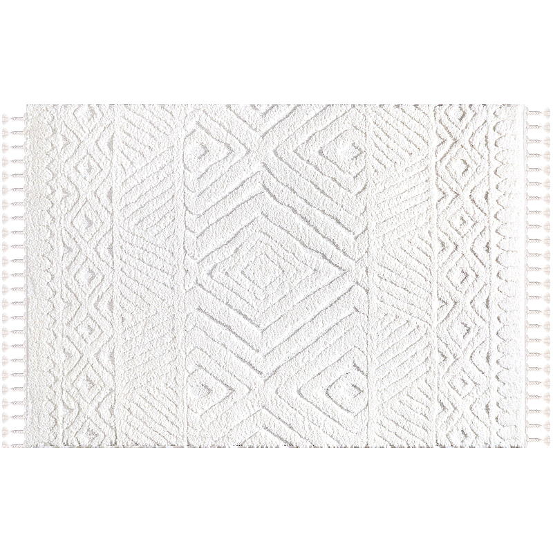 Tapis d'intérieur Nevada 160x220 cm avec franges