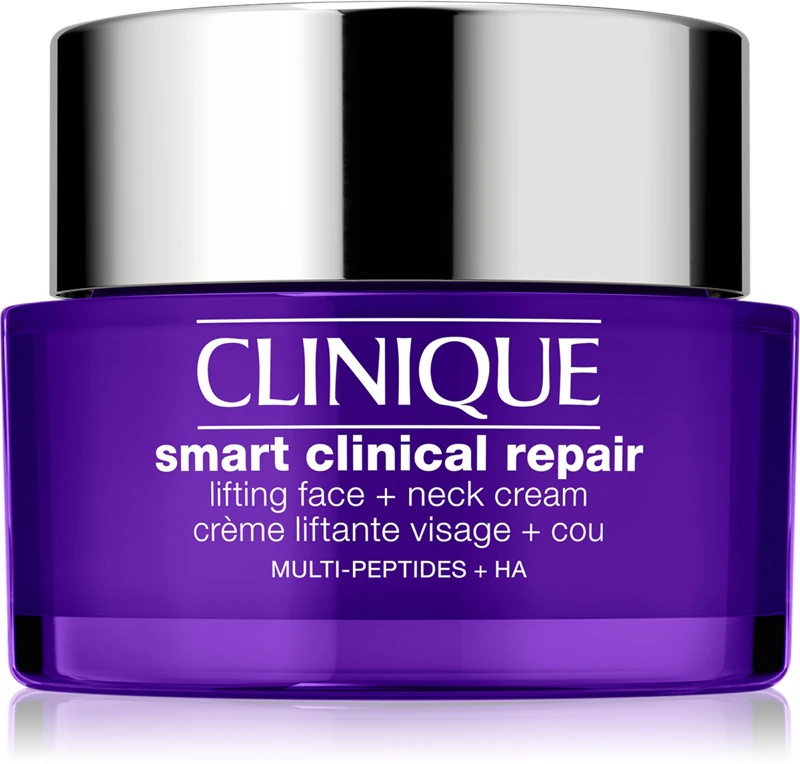 „Clinique Smart Clinical™ Repair Lifting Face + Neck Cream“ – atjauninantis veido ir kaklo kremas