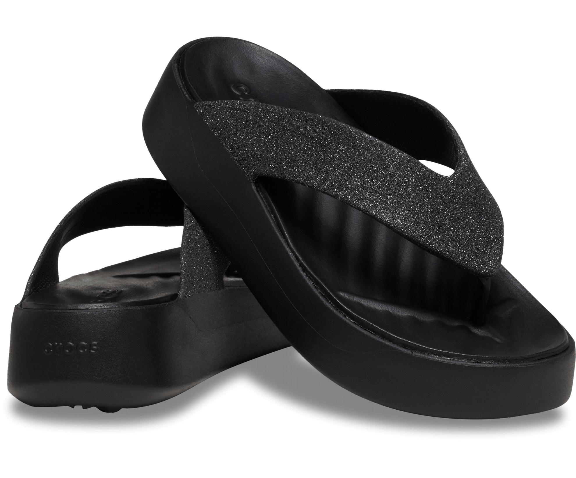 Getaway Platform Glitter Flip