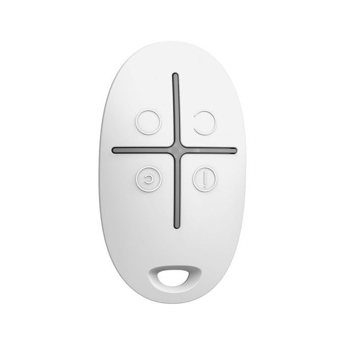 Télécommande - Ajax - SpaceControl - Blanc - Sans fil - 1300 mètres de portée