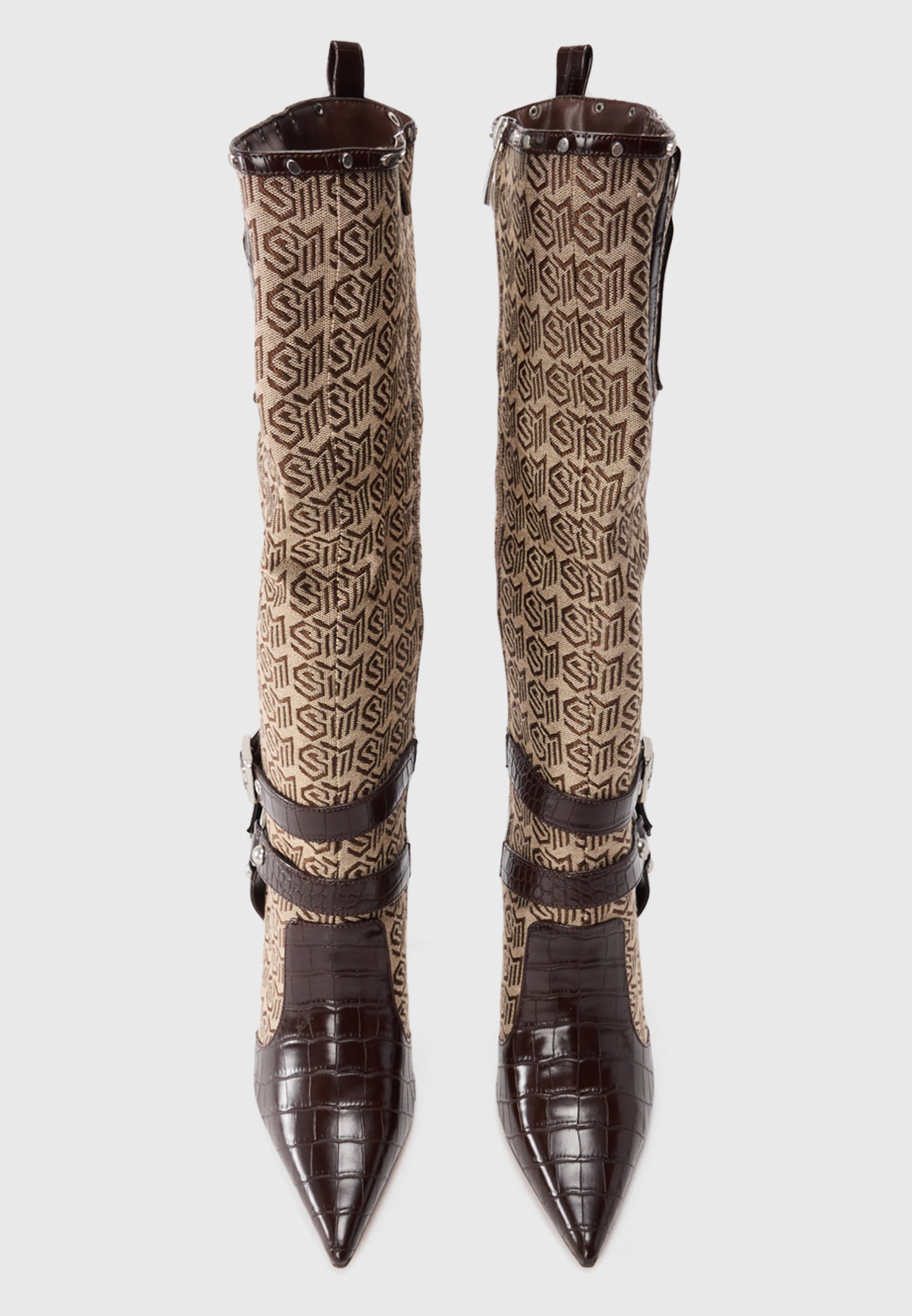 Bottes à talons hauts Steve Madden REDEEMER - marron
