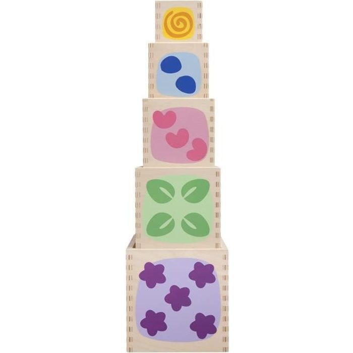 Cubos multiactividad de madera CHICCO