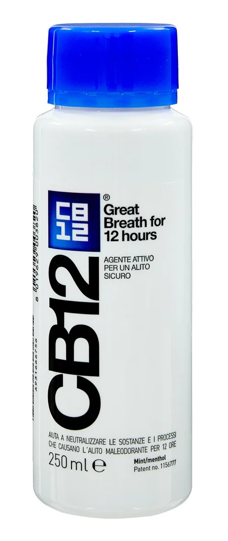 Enxaguante bucal CB12 250 ml contra mau hálito