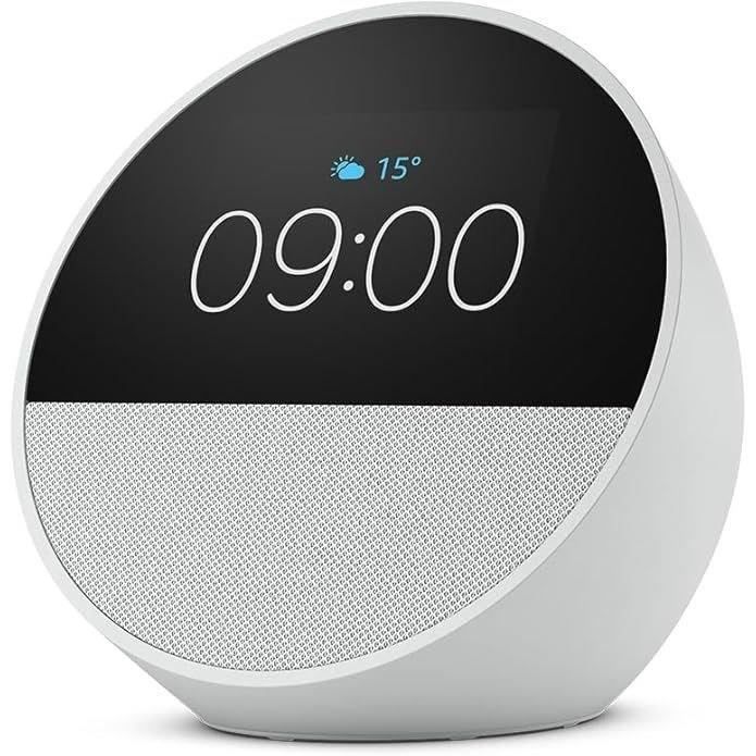 Reloj despertador inteligente - AMAZON - ECHO SPOT - Pantalla de 2,83