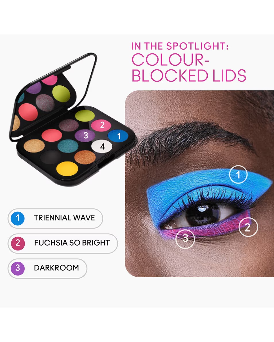MAC CONNECT IN COLOUR PALETA SENČIL ZA OČI – RAZLIČNI ODTISKI