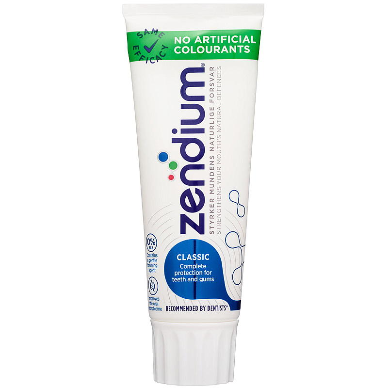 Zendium Tandpasta 75 ml Klassisk Zendium