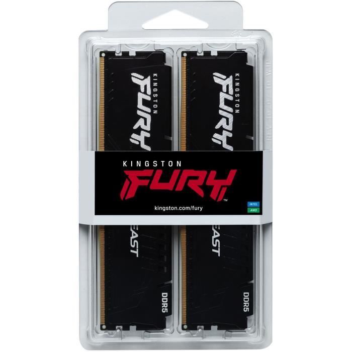 KINGSTON TECHNOLOGY Beast RAM DDR5 16GB (2x8GB) 5600MHz CL40