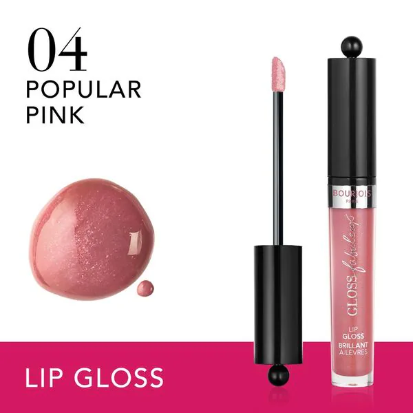 Bourjois Rouge Fabuleux Gloss 04 Populární růžová