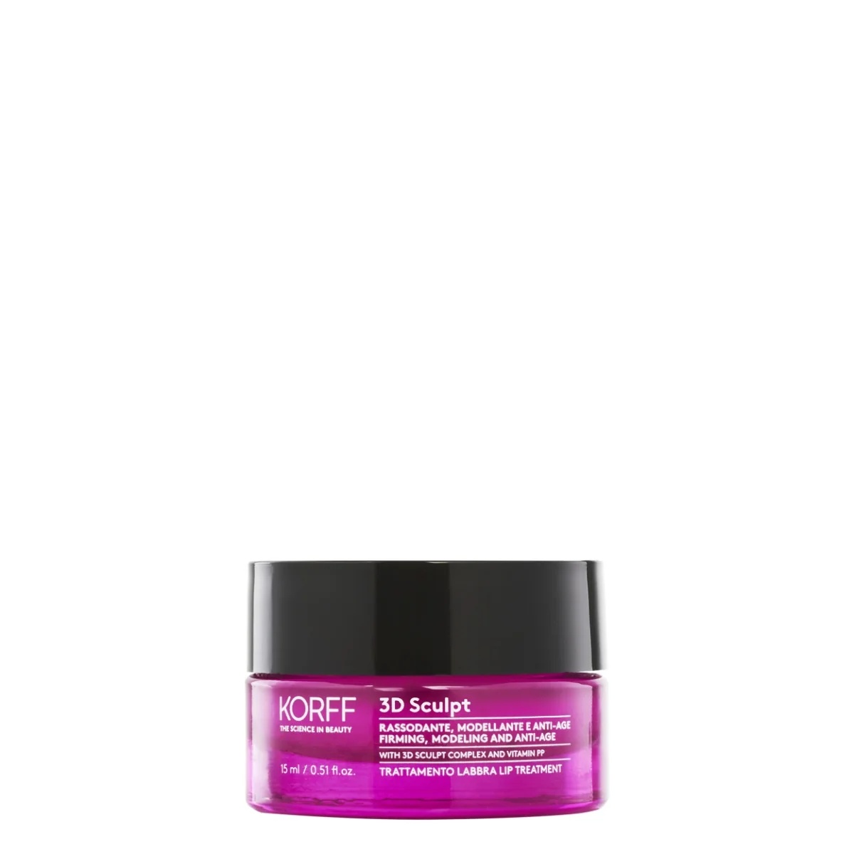 KORFF Korff 3D Sculpt krema za ustnice 15 ml učvrstitvena krema
