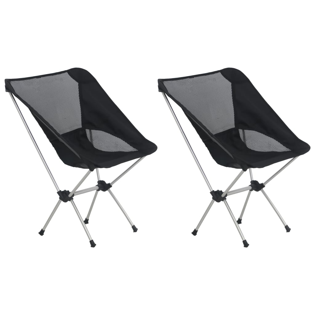  chaises de camping pliantes VidaXL