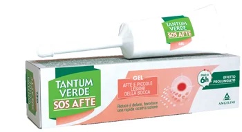 TANTUM Tantum Verde SOS gel pour aphtes 8 ml contre les aphtes et les lésions de la petite bouche