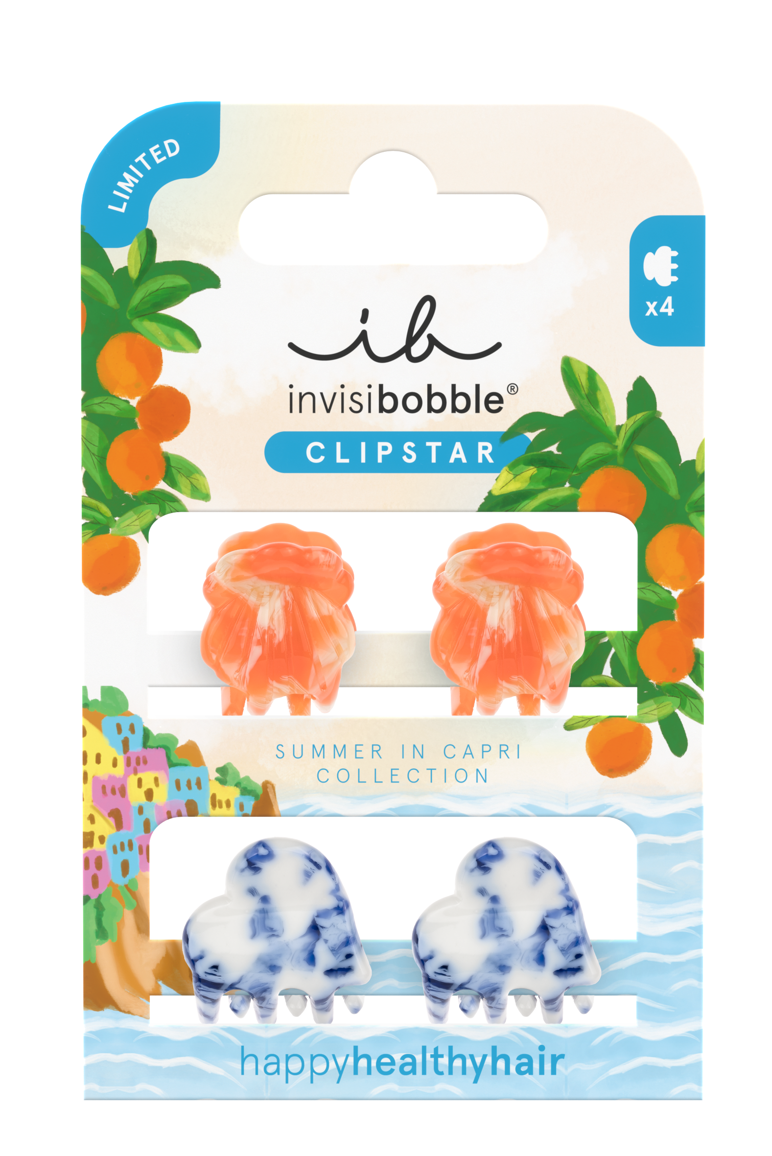 Clipstar Mediterranean Mini Clip Set Preše za kosu i pribor