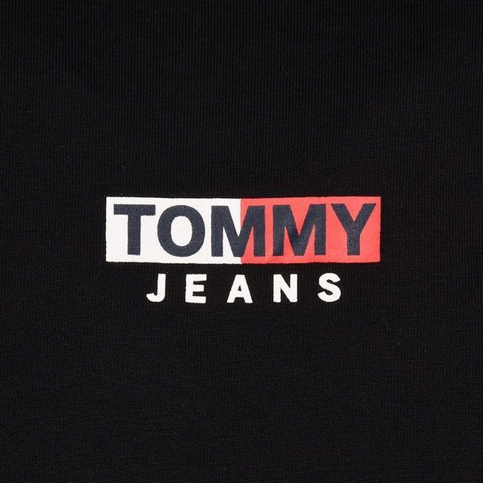 Tommy Hilfiger - T-shirt Tommy Jeans Homme Noir Flag Regular Fit