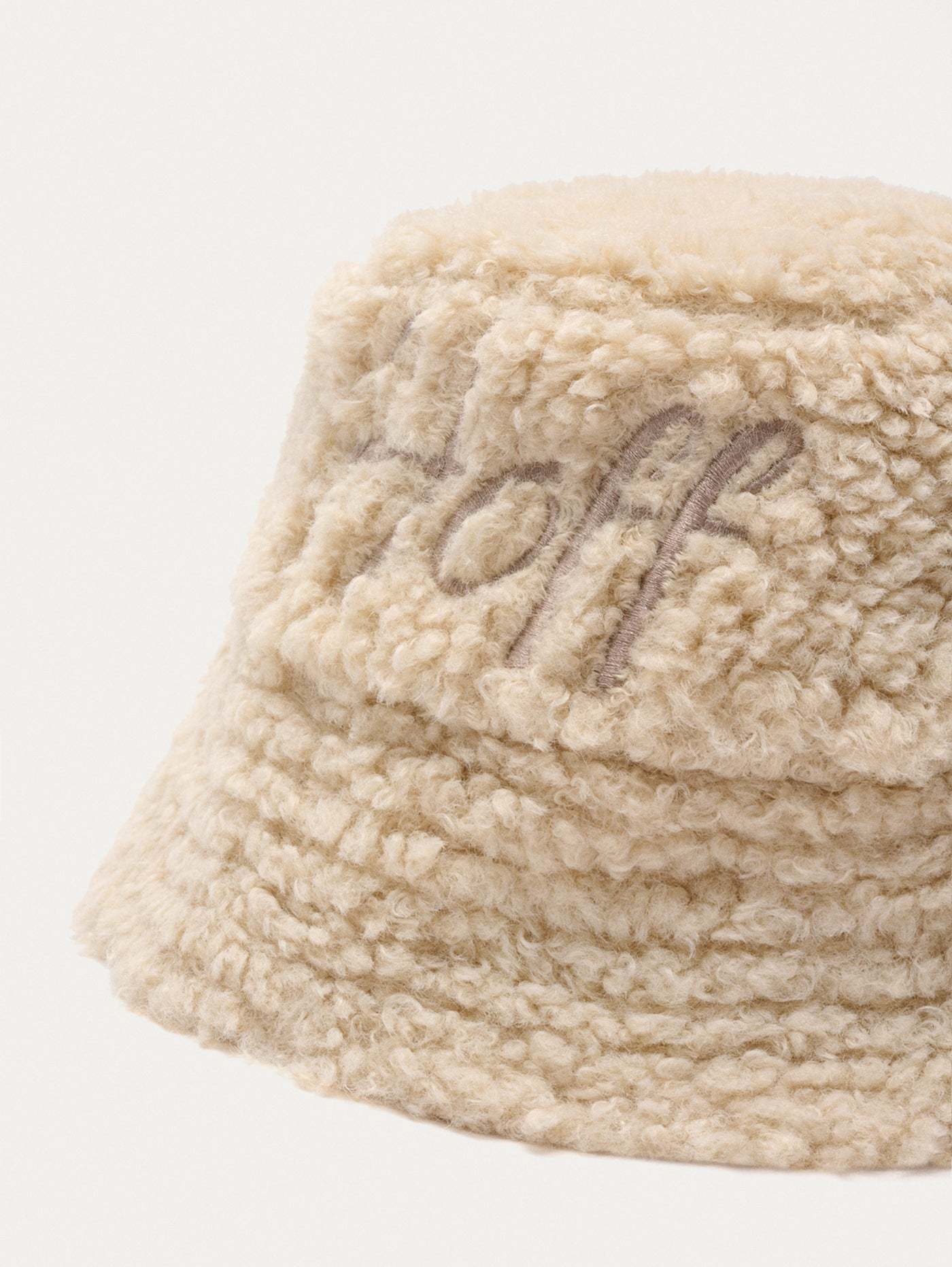 GORRO BUCKET BORREGUITO MONTAUK OFF WHITE