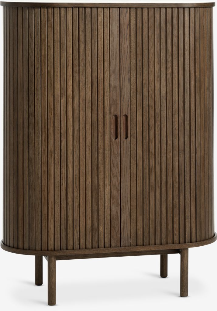 LYNGVIG LYNGVIG skrinka 90cm 2 lamelové dvierka dub tmavý