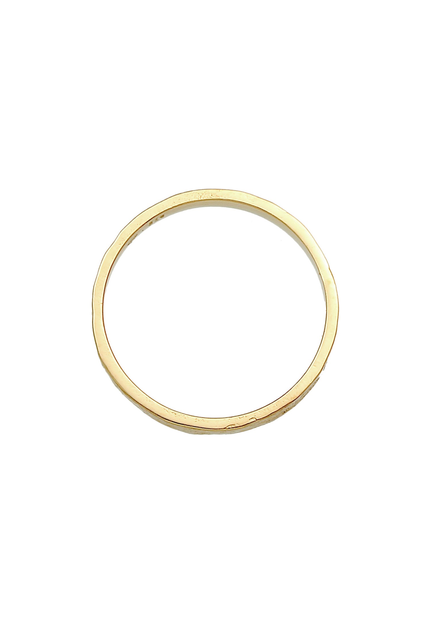 Elli Femmes Bande Partenaire Basique Organic Look en Argent Sterling 925