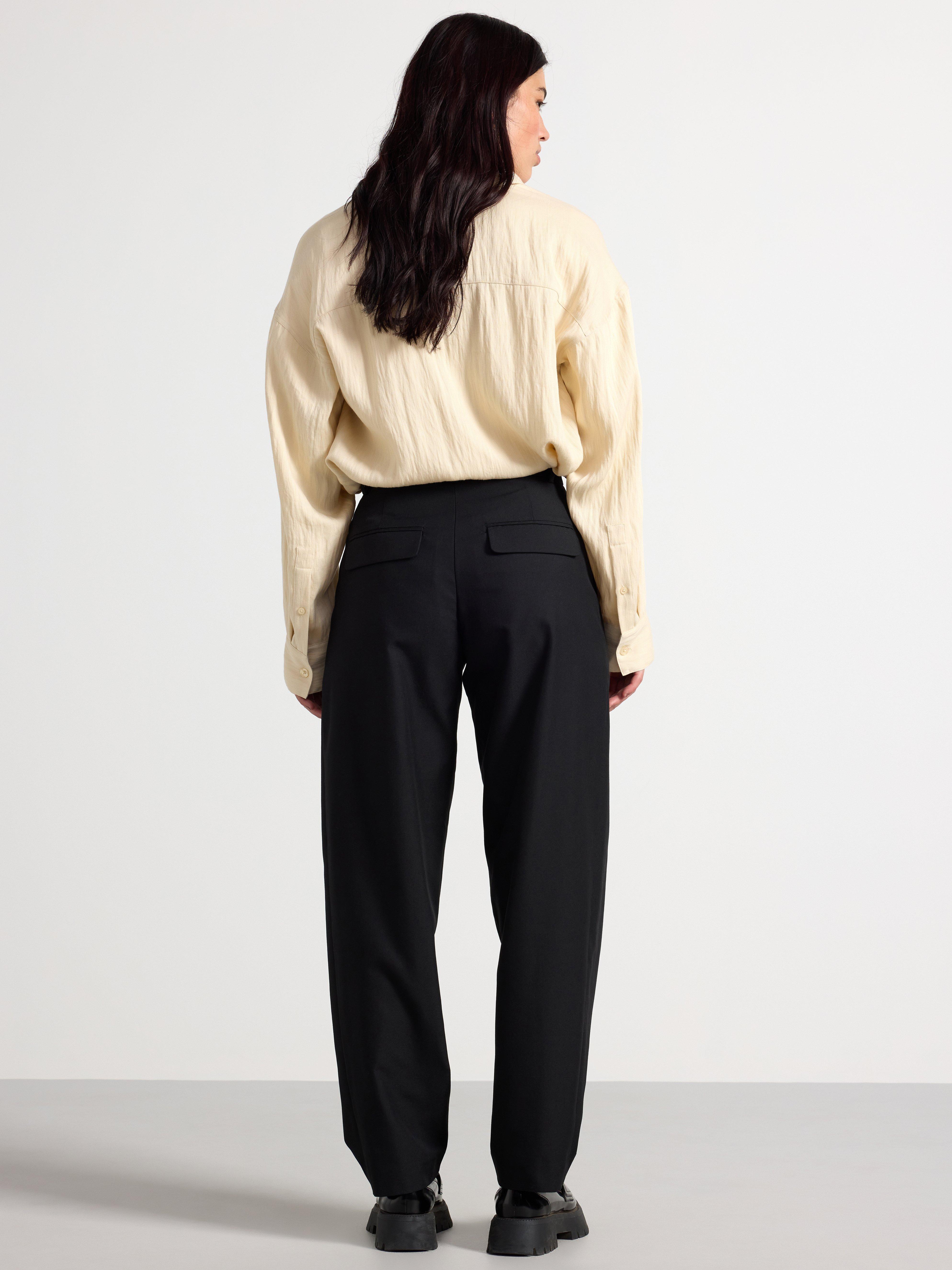 Vida tapered byxor Black