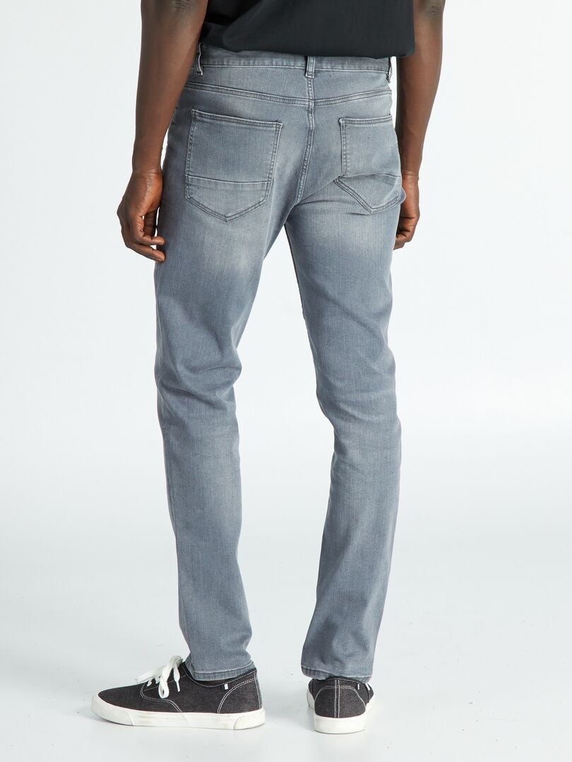Pantalones vaqueros ajustados - L32 - GRIS