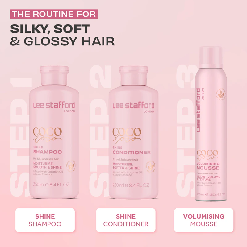 Lee Stafford CoCo LoCo Agave Luxe Volumemousse voor fijn en zeer fijn haar