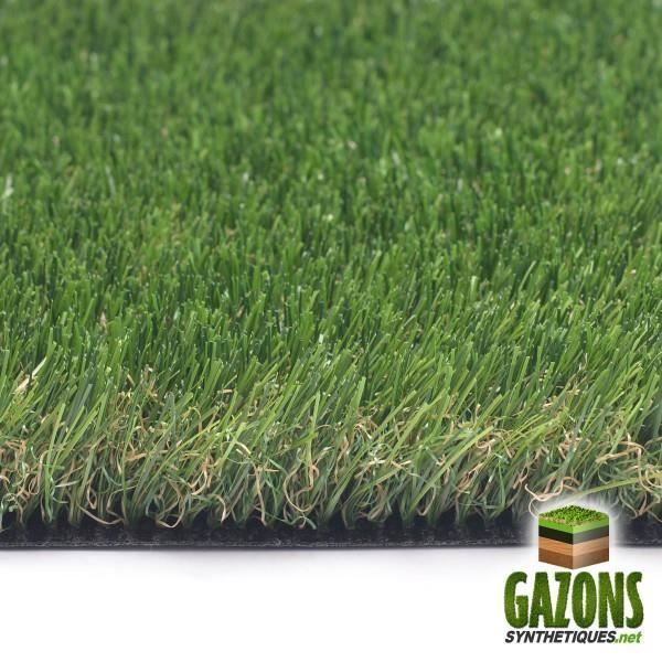 Césped sintético - AZUR GRASS - Carnival 52 mm - 2 m x 10 m - Alta densidad - Fibra tipo gofre