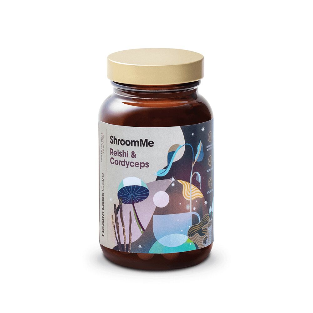 Zdravstveni laboratoriji Care ShroomMe Reishi in Cordyceps
