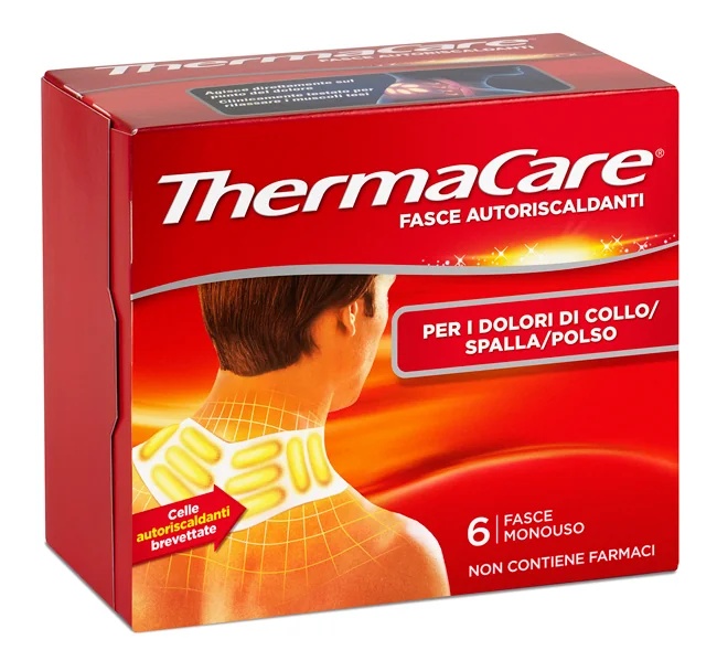 THERMACARE ThermaCare 6 cinturones autocalentables para el dolor articular y muscular en la espalda.