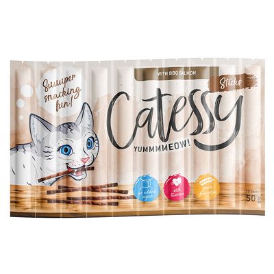 Catessy-tikkujen säästöpakkaus 50 x 5 g