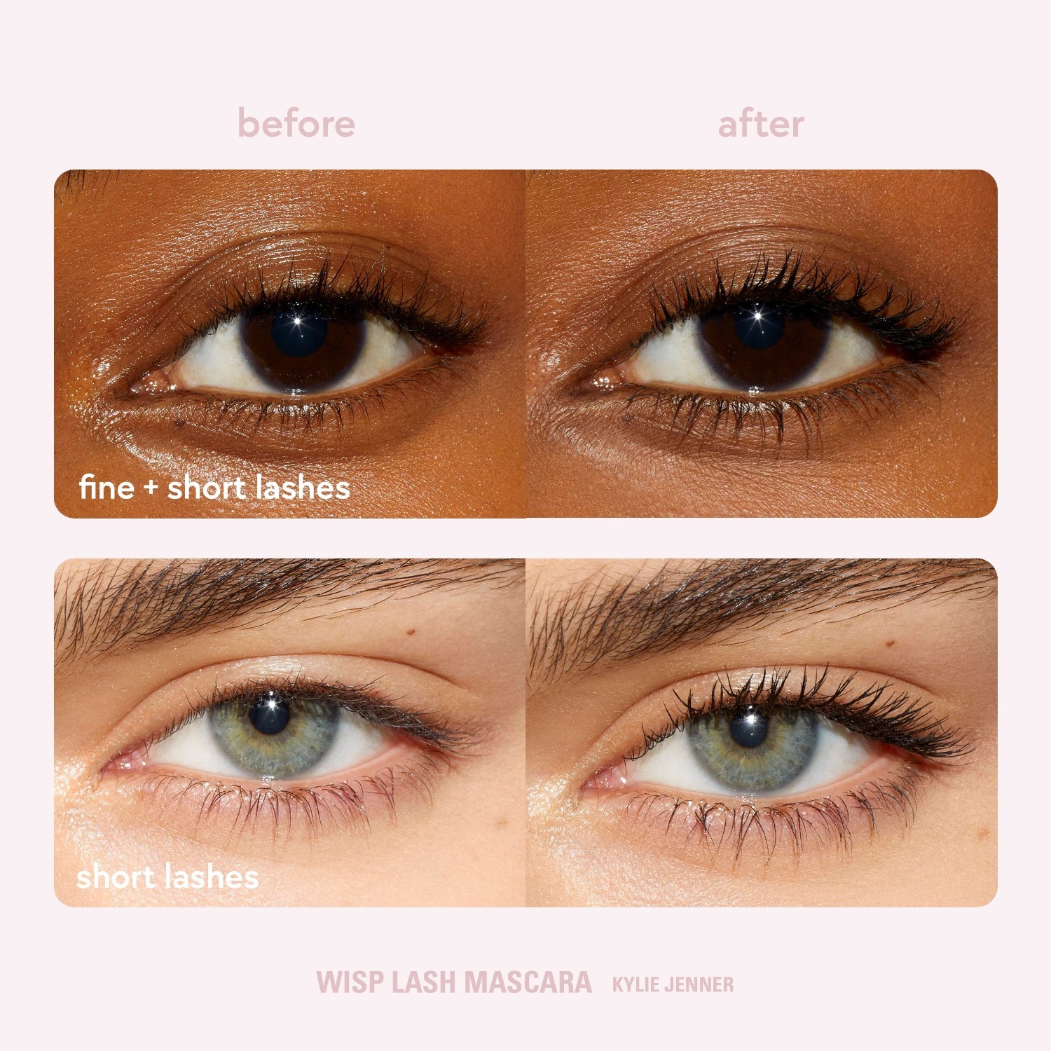 KYLIE COSMETICS Riasenka Wisp Lash - čierna, 12 ml - 12 ml