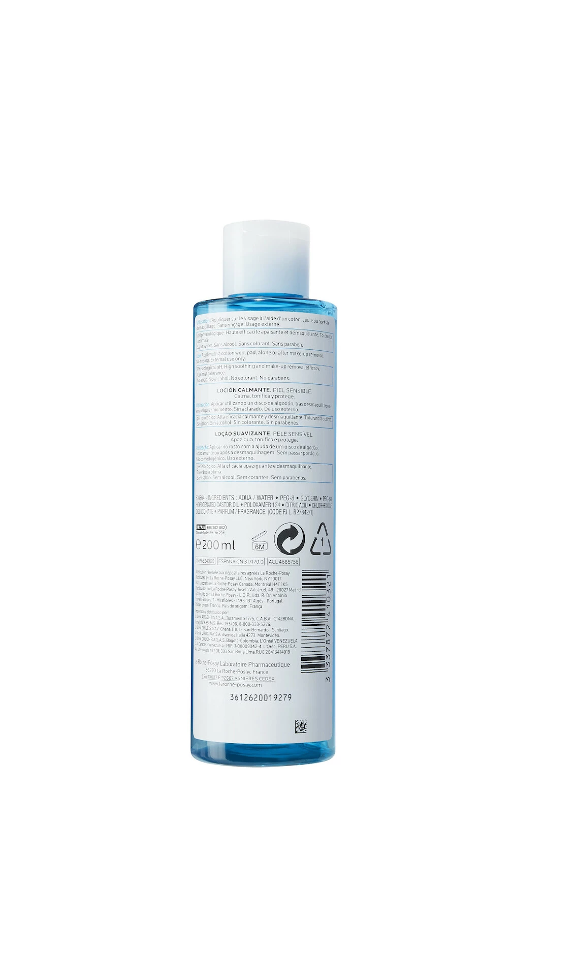 Fiziologinis odos tonikas raminamasis losjonas 200 ml - La Roche-Posay