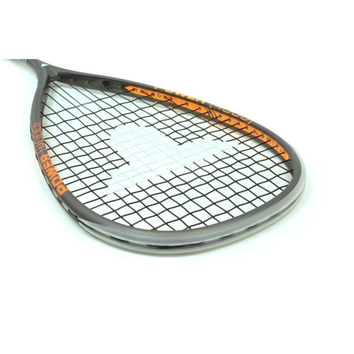 Raquette de squash - TALBOT TORRO - POWER 4000 - Profil en U - Cordage US 500 - Tête 480cm² - Cadre 18.2mm/135g - 175g
