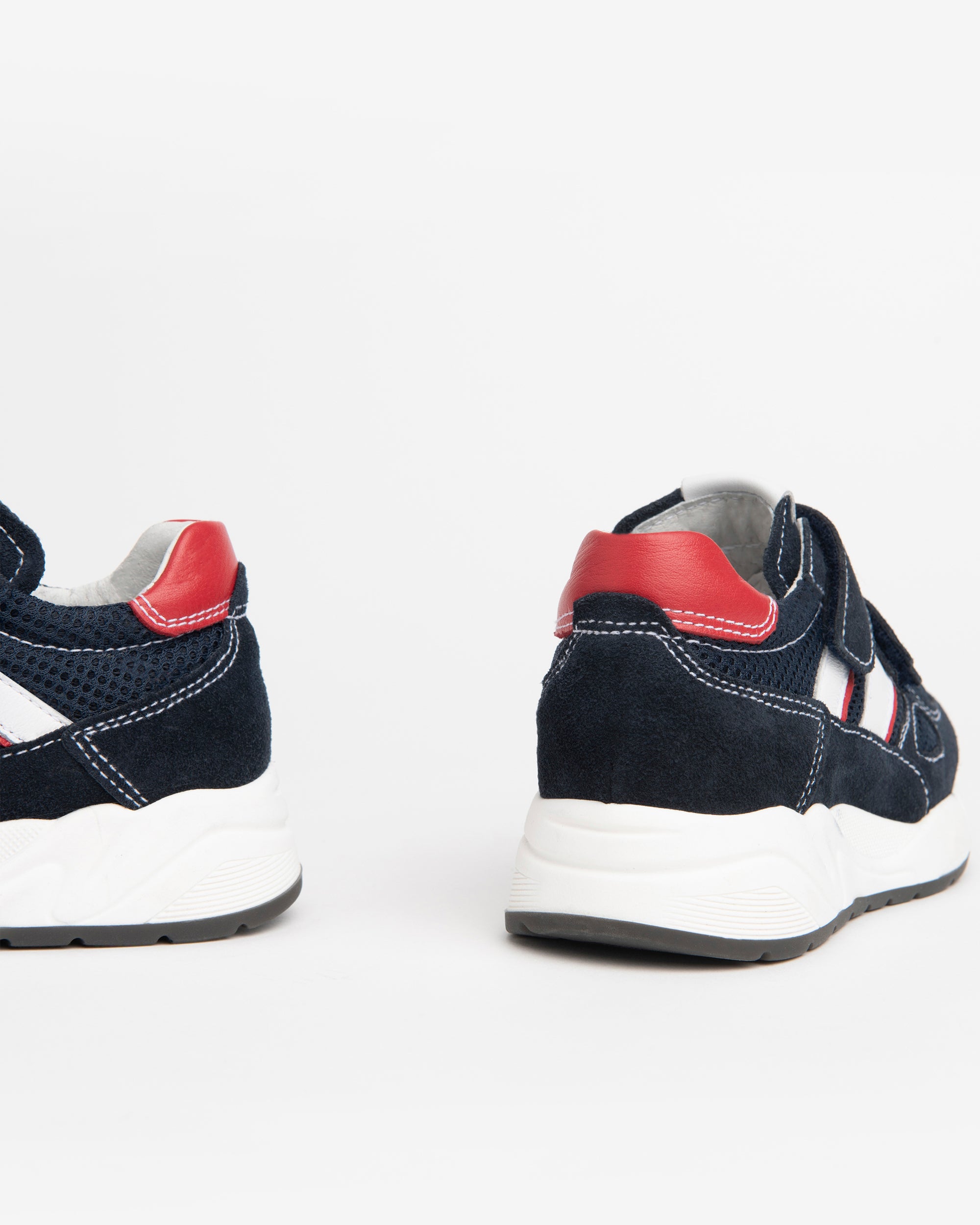  Baskets en cuir et toile pour enfants