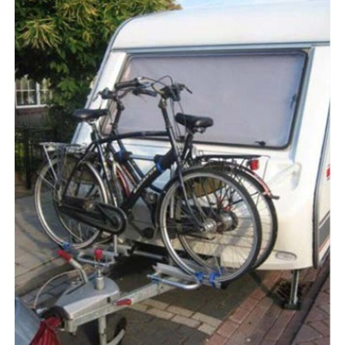 Trailer and caravan drawbar bike rack for 2 bikes - LAS