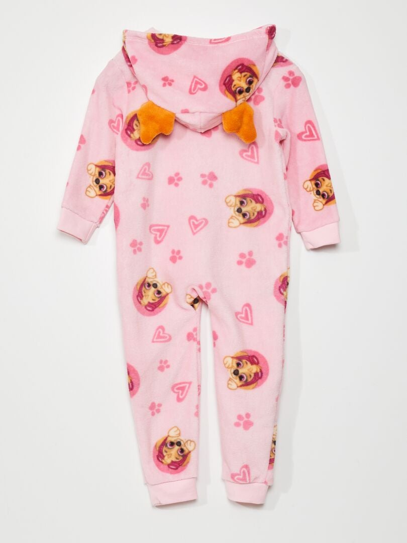 Paw Patrol fleece jumpsuit - roze