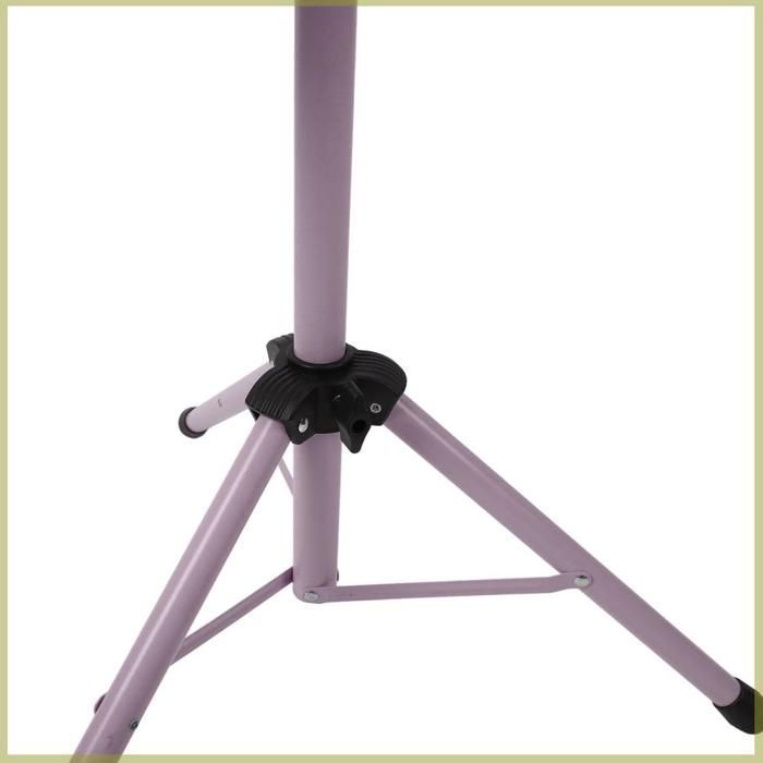 Atril para partituras Cocosity, portátil, limpio, elevable, atril profesional, verde/morado