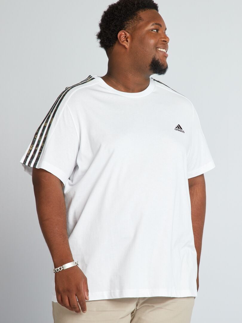'adidas' jersey t-shirt - GRIJS
